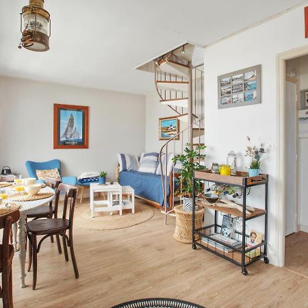Duplex Face A La Mer - Le Studio D'Adal Quiberon Exteriér fotografie