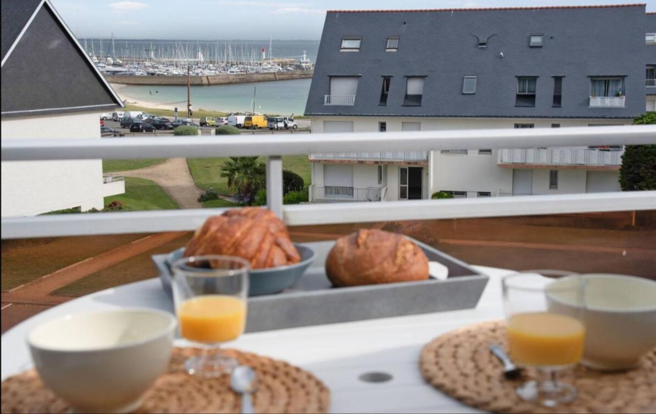 Duplex Face A La Mer - Le Studio D'Adal Quiberon Exteriér fotografie