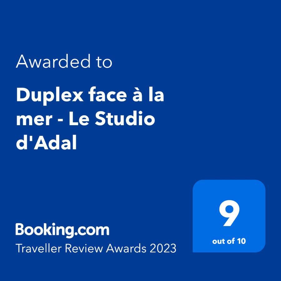 Duplex Face A La Mer - Le Studio D'Adal Quiberon Exteriér fotografie